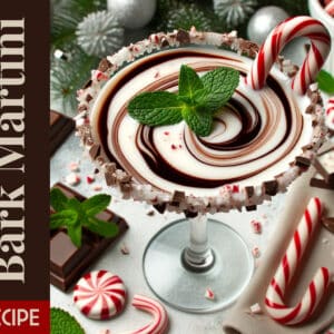 Peppermint Bark Martini Recipe