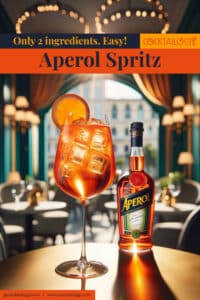 Aperol Spritz cocktail