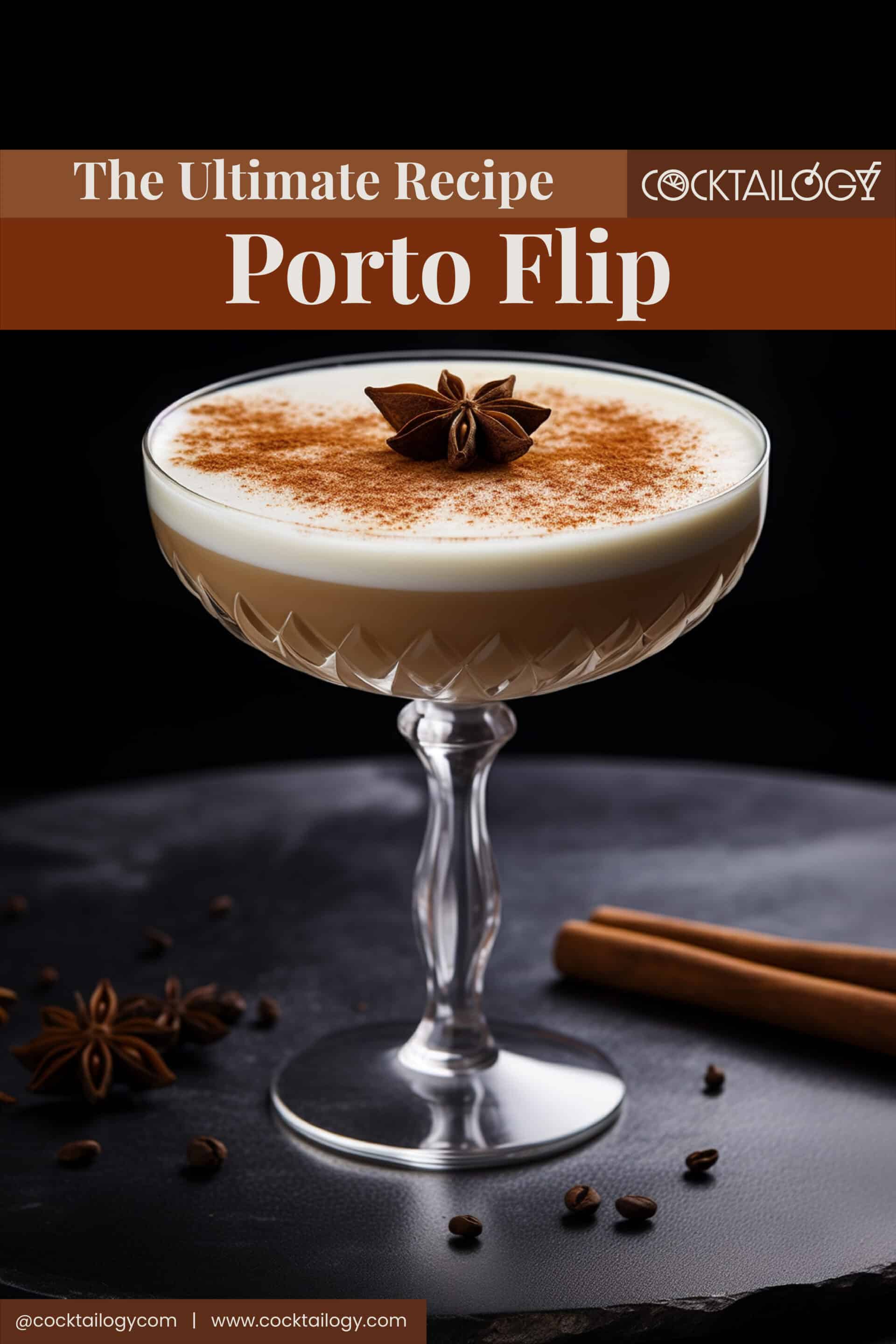 Porto Flip Cocktail