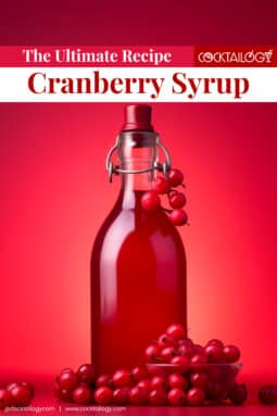 Cranberry Simple Syrup
